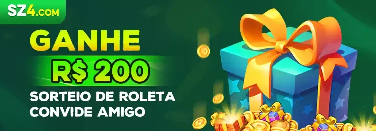 SZ4 Indique amigos para receber um bônus